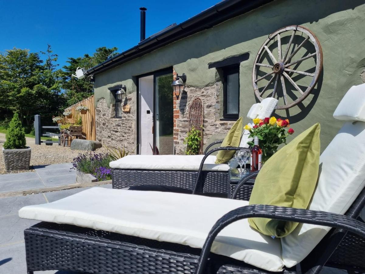 Byre Cottages & Log Cabin 卡迪根 外观 照片