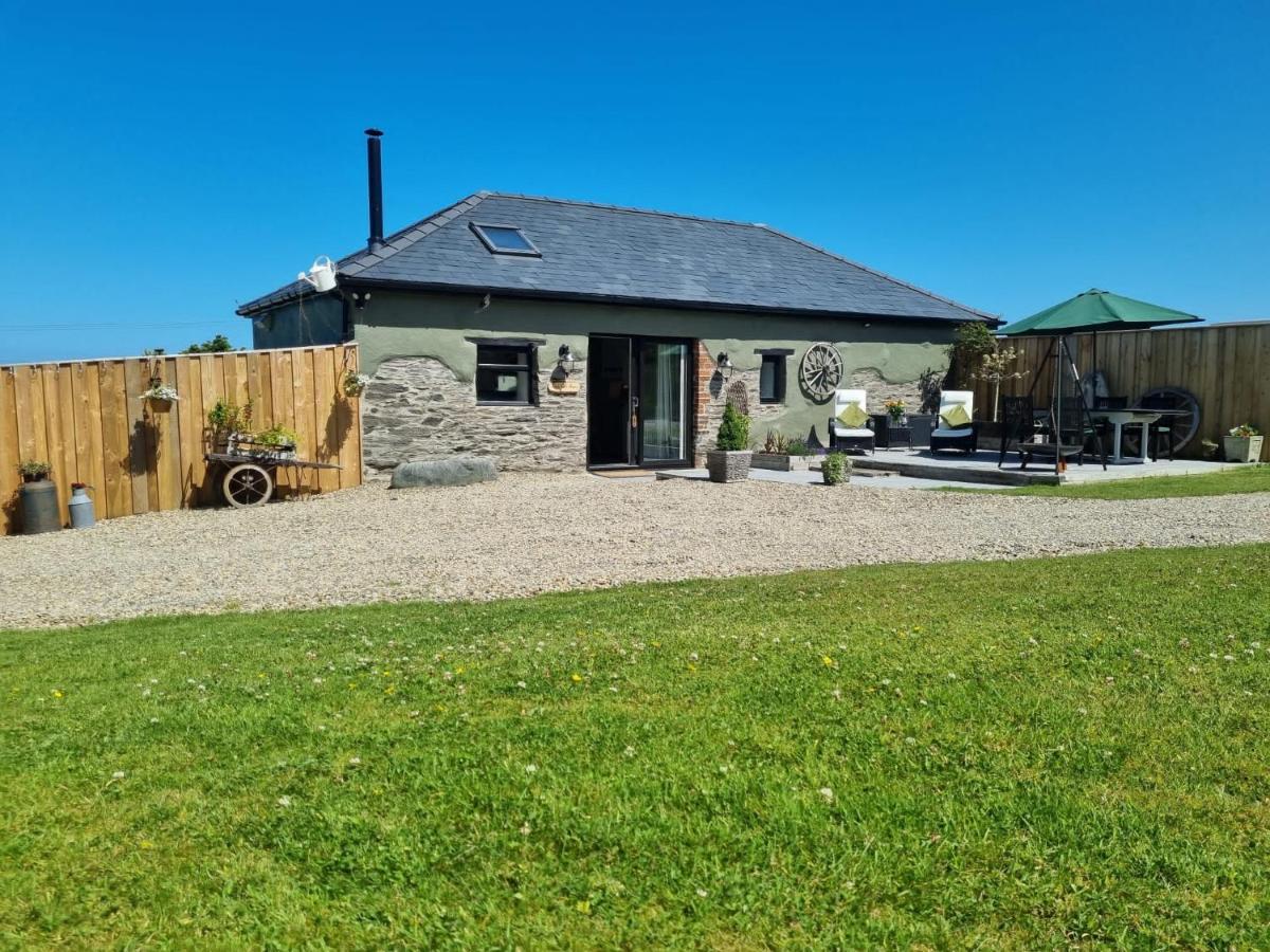 Byre Cottages & Log Cabin 卡迪根 外观 照片
